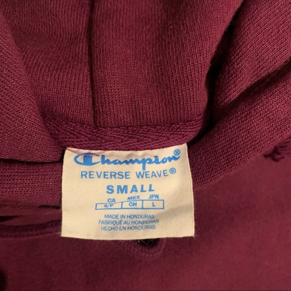 Champion Reverse Weave Hoodie Sz Small - Picture 4 of 5